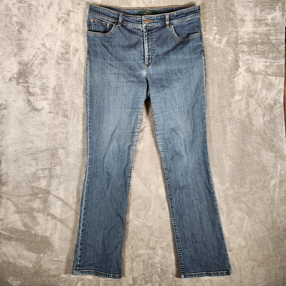 Lauren‎ Ralph Lauren LRL Women's Heritage Jean Size 12 33X30 Classic Straight